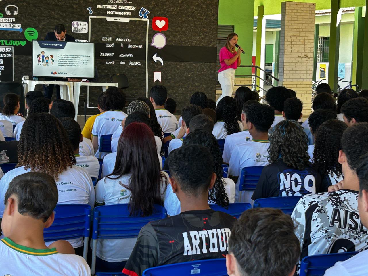 OAB Goiás leva palestras sobre bullying às escolas de Senador Canedo