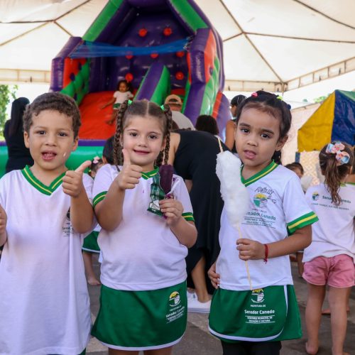 Emei Prof. Antônio Alves de Morais realiza dia especial de recreação em parceria com o Goiás Esporte Clube