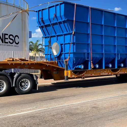 SANESC amplia sistema de tratamento de água em Senador Canedo com novas caixas de contenção