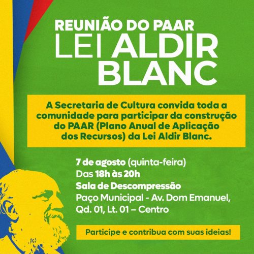 Senador Canedo reúne artistas e fazedores da cultura para debater a aplicação da Lei Aldir Blanc
