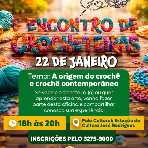1º Encontro de Crocheteiras em Senador Canedo