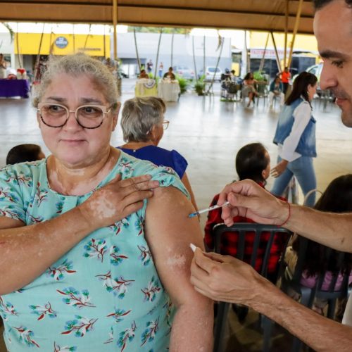 Senador Canedo inicia vacinação Pneumocócica 20 para idosos a partir de 85 anos