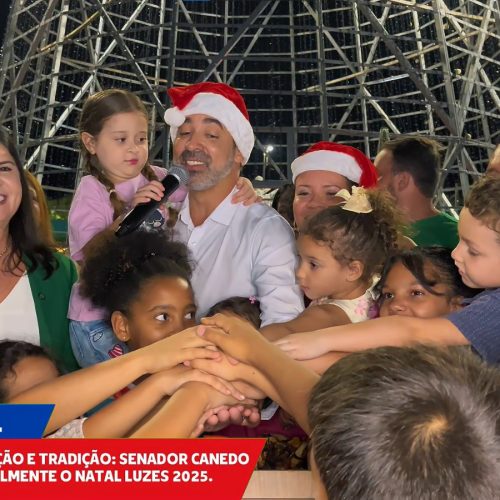 Natal luzes 2025 encanta moradores com decoração inédita em Senador Canedo