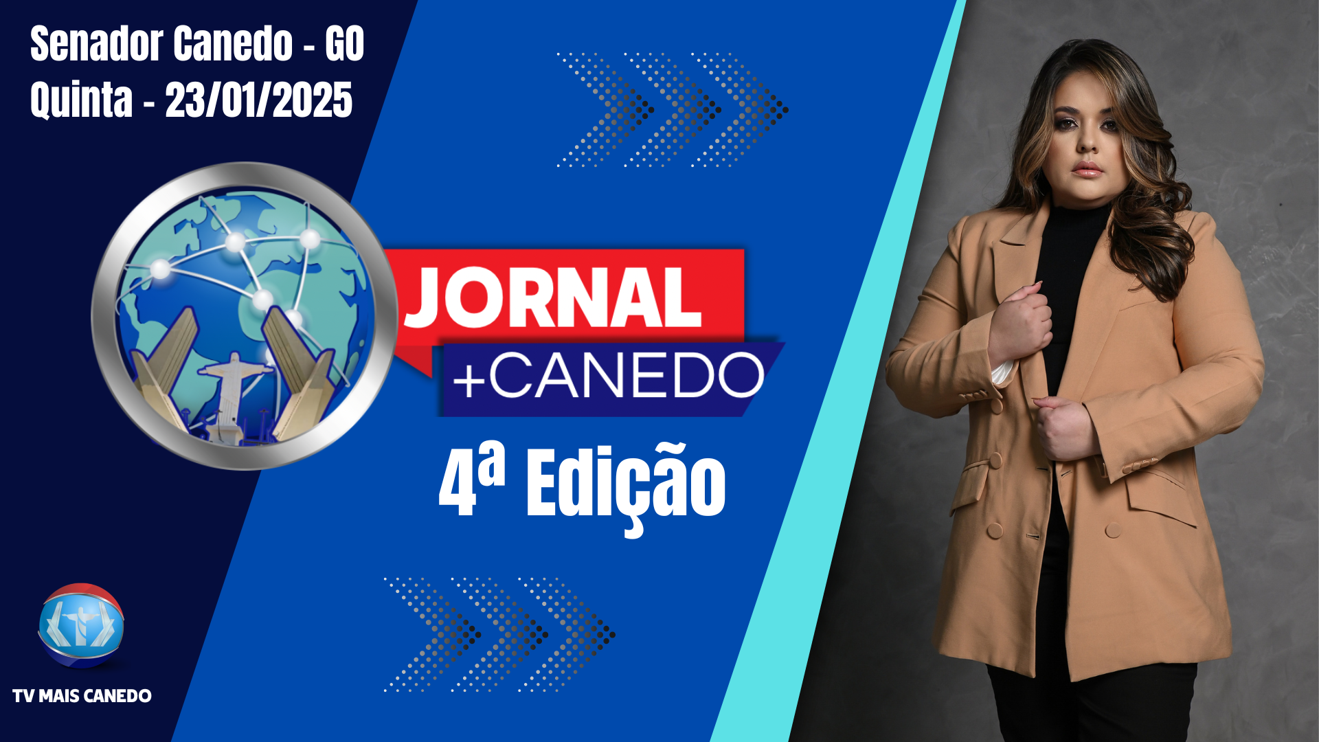 Jornal Mais Canedo – Dia 23/01/2025 – Quinta