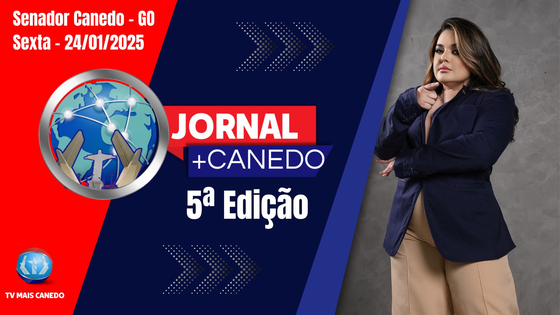 Jornal Mais Canedo – Dia 24/01/2025 – Sexta