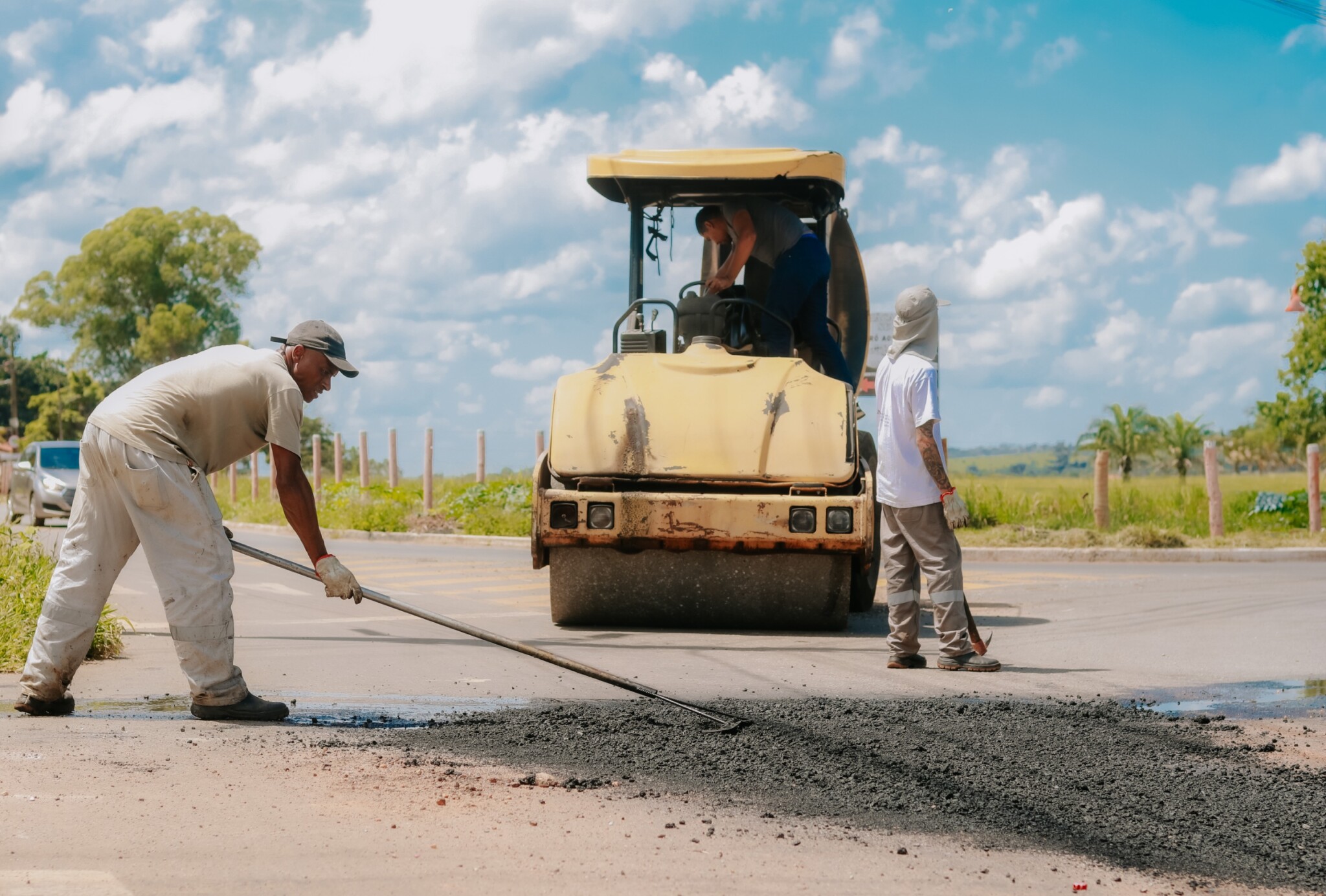 Prefeitura de Senador Canedo intensifica revitalização viária e melhora infraestrutura urbana
