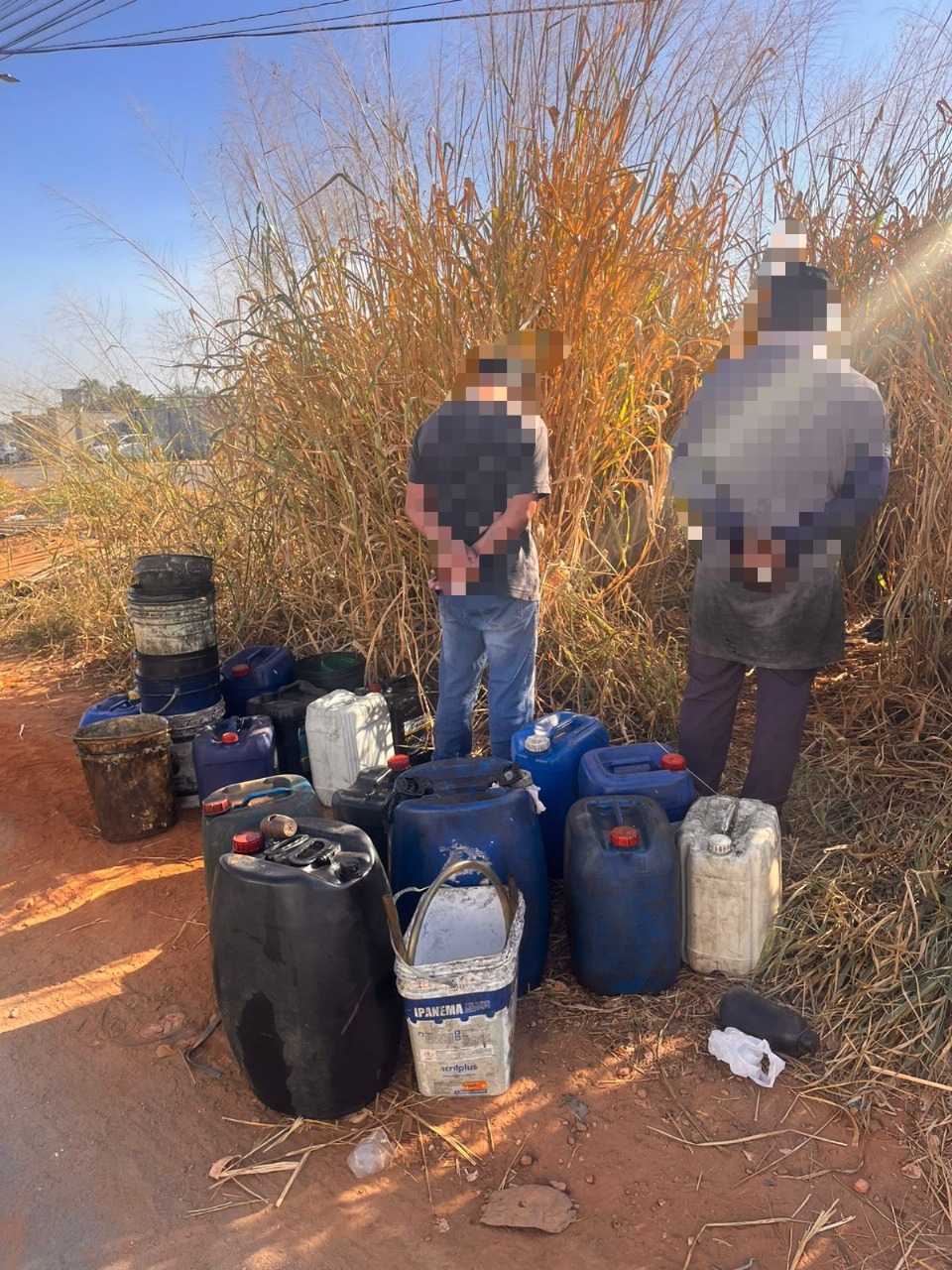 GCM de Senador Canedo detém suspeito de furto de combustível