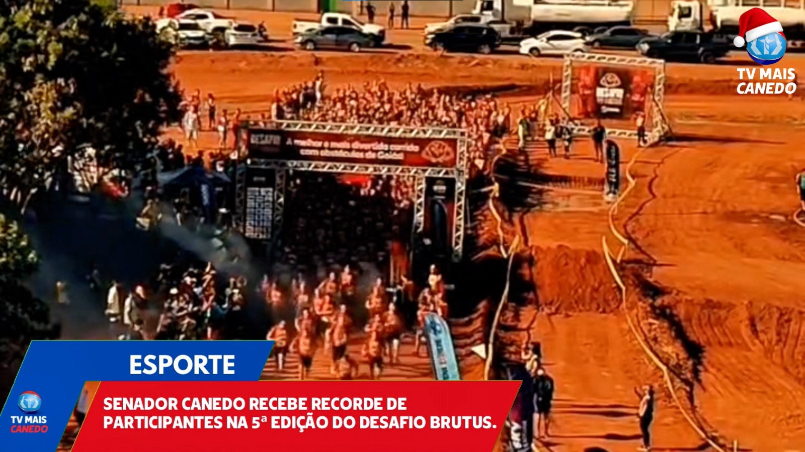 Senador Canedo recebe evento esportivo brutus com desafios de resistência física