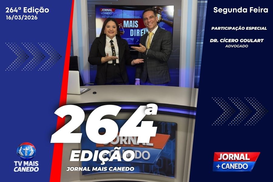 Jornal Mais Canedo – 264ª Edição – Segunda
