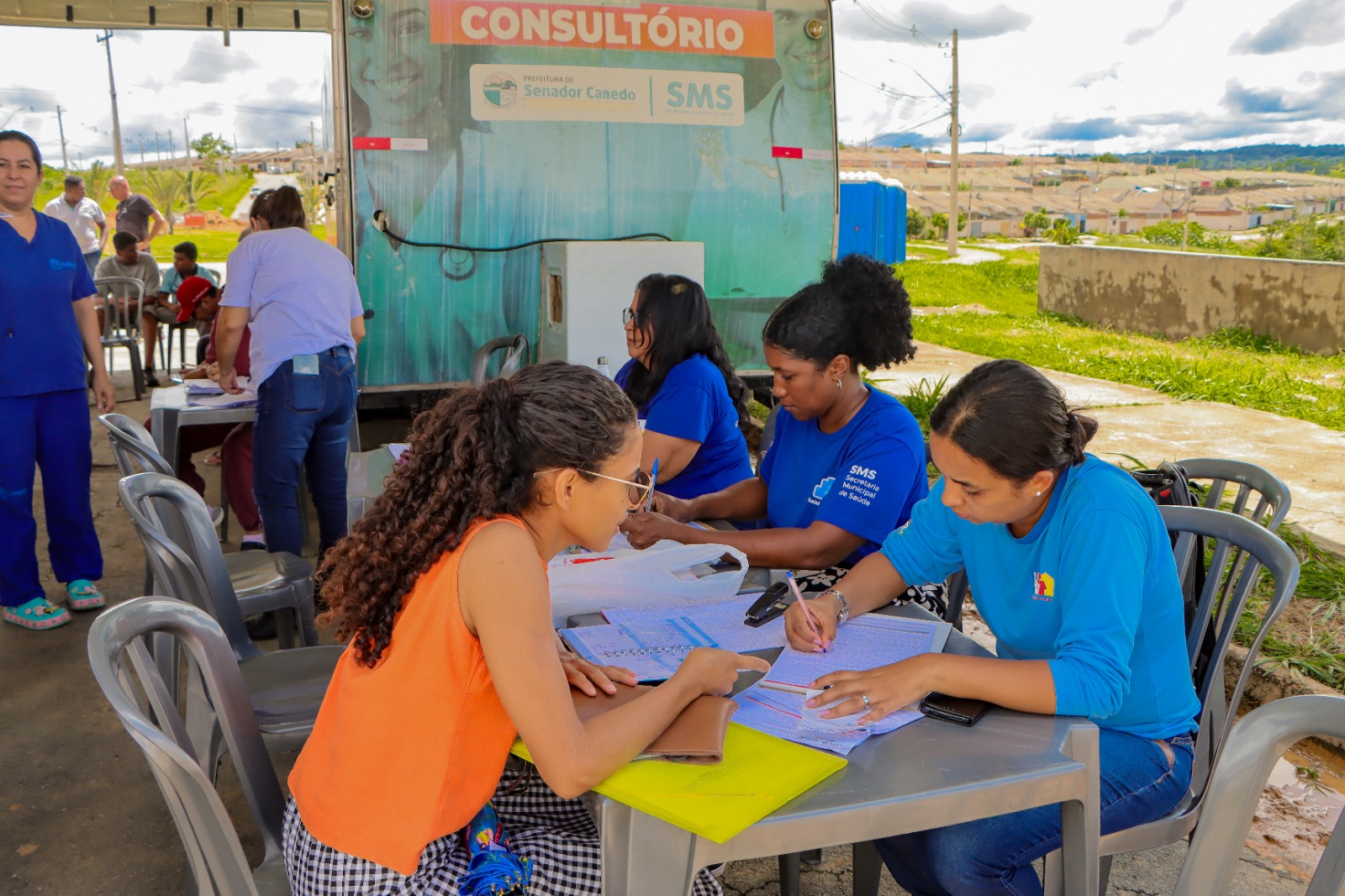 Avança Saúde leva atendimentos gratuitos ao Ecológico Araguaia em Senador Canedo
