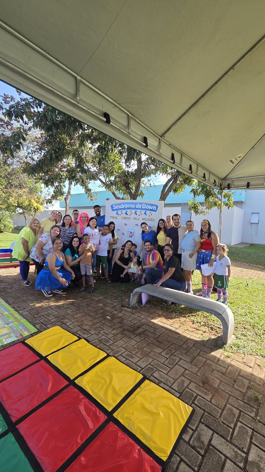 Escola realiza ação sobre inclusão no Dia da Síndrome de Down em Senador Canedo.