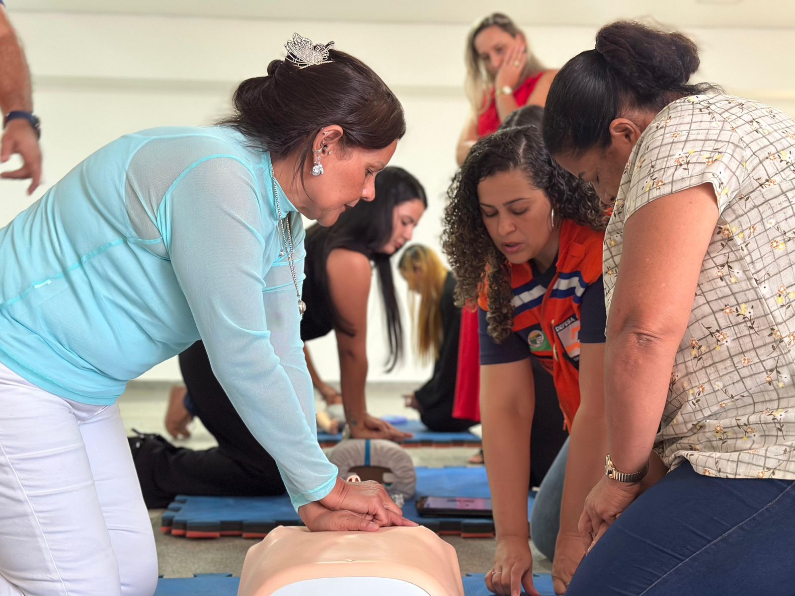Defesa Civil promove capacitação para atendimento de emergências nas unidades do Ganha Tempo