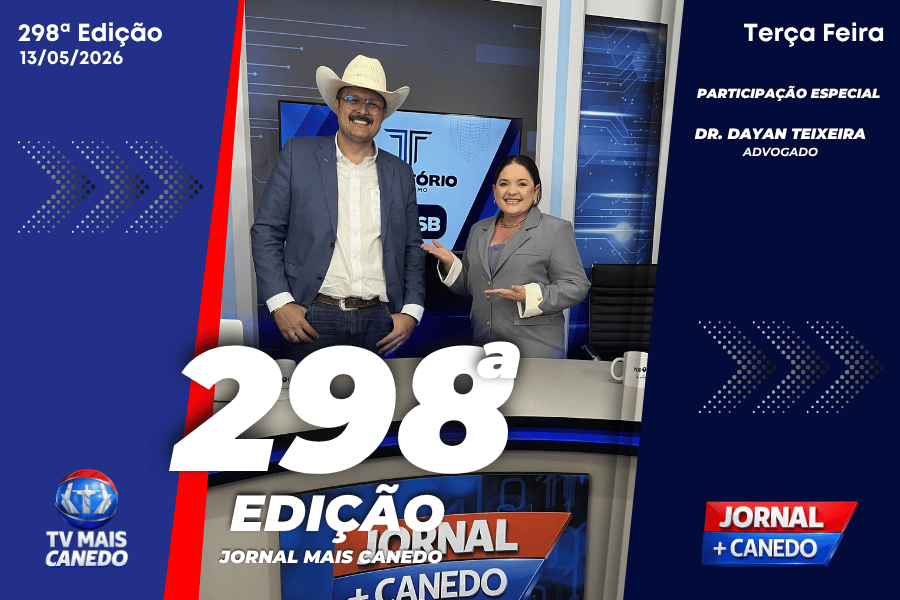 Jornal Mais Canedo – 298ª Edição – Terça