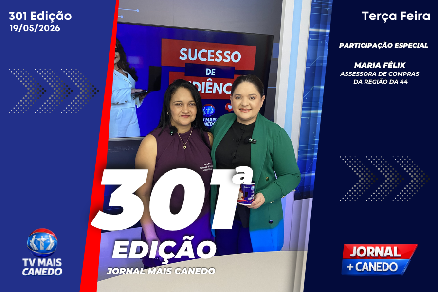 Jornal Mais Canedo – 301ª Edição – Terça