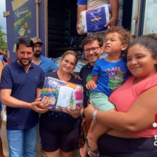 SAG transforma o Natal de 2 mil famílias no Jardim do Cerrado com ações sociais e cidadania