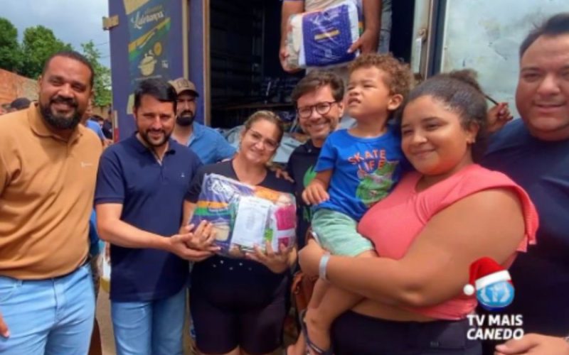 SAG transforma o Natal de 2 mil famílias no Jardim do Cerrado com ações sociais e cidadania
