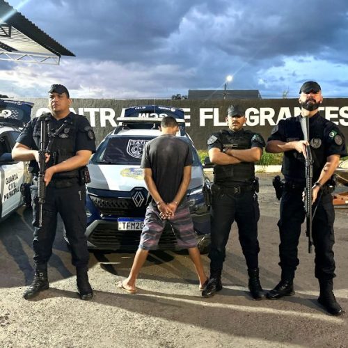 GCM captura foragido da Justiça durante patrulhamento em Senador Canedo