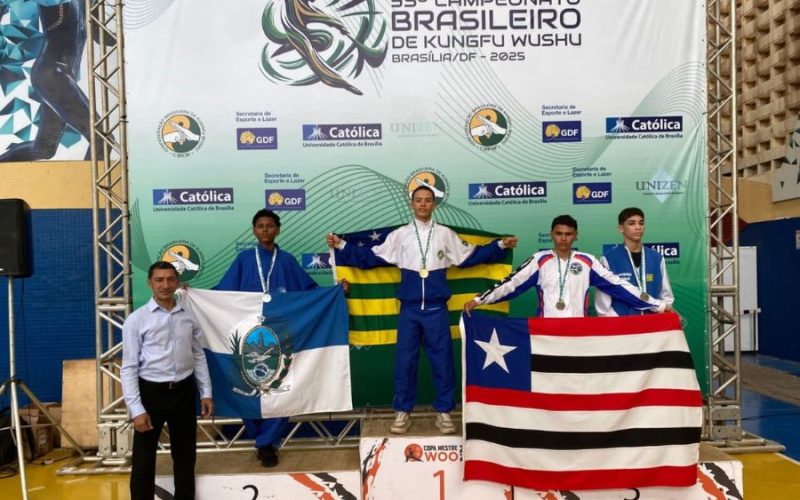 Atleta canedense é campeão brasileiro de Kung-Fu e se destaca em seletiva para o Mundial na China.