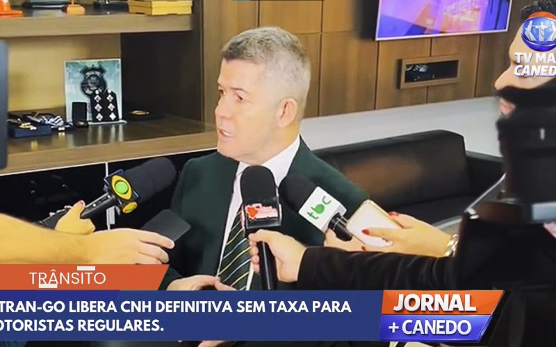 Detran-GO anuncia emissão gratuita de CNH definitiva digital para bons condutores goianos