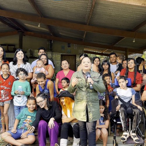 Famílias celebram acolhimento e união em evento da Pestalozzi de Senador Canedo