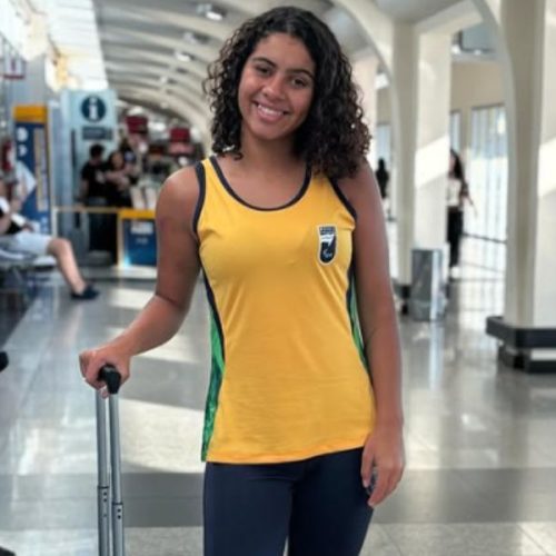 Atleta Paralímpica de Senador Canedo, Gabrielly Vitória, Convocada para Treinamentos de Natação de Jovens 2025
