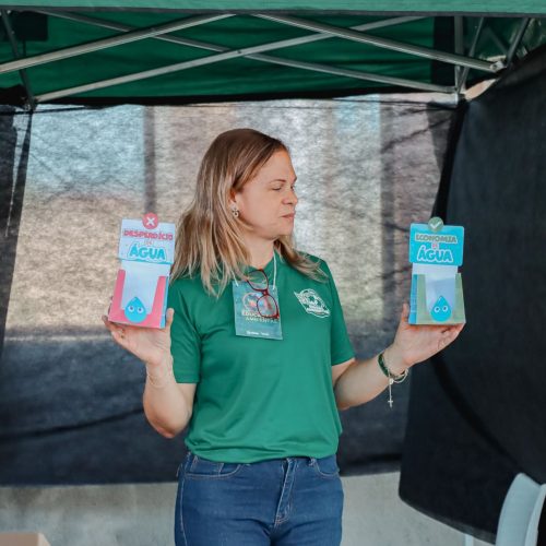 AMMA promove palestra sobre preservação da água para estudantes em Senador Canedo