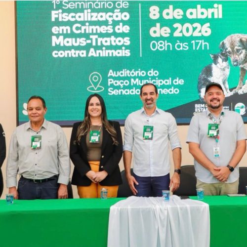 Senador Canedo realiza primeiro seminário sobre fiscalização de maus-tratos contra animais