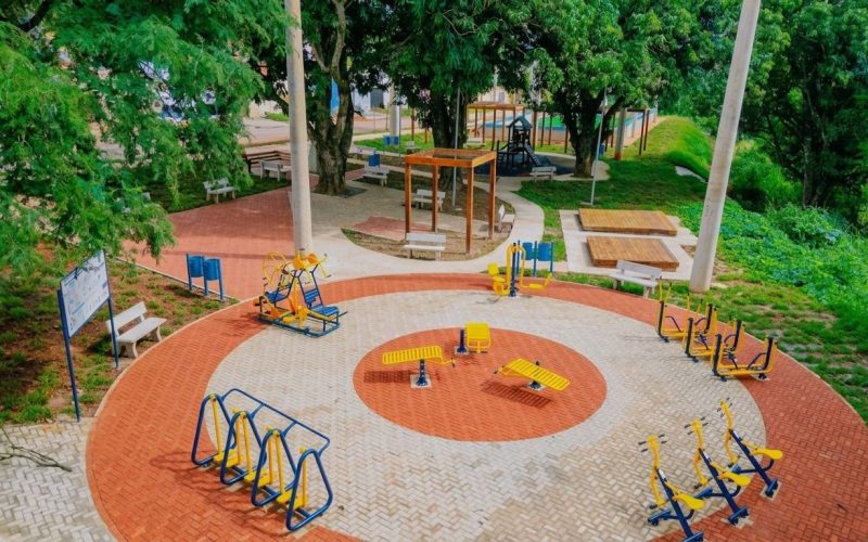 Praça Vitória será inaugurada nesta terça-feira (2) em Senador Canedo