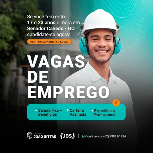 Oportunidade gratuita oferece vagas de emprego para jovens de 17 a 23 anos