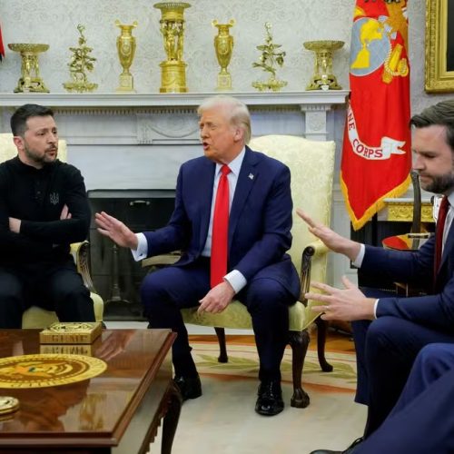 Tensão na Casa Branca: Trump e Zelensky Batem Boca Sobre Guerra na Ucrânia