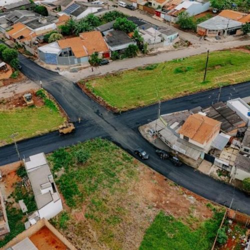 Prefeitura de Senador Canedo avança com recapeamento no Residencial Paraíso