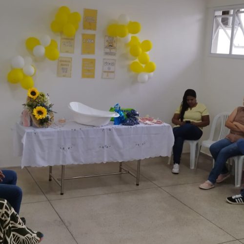 UBS Flor do Ipê promove encontro de apoio e orientação para gestantes
