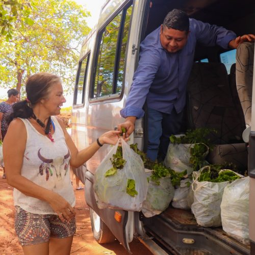 Projeto Horta Municipal leva alimentos frescos e reforça segurança alimentar em Senador Canedo