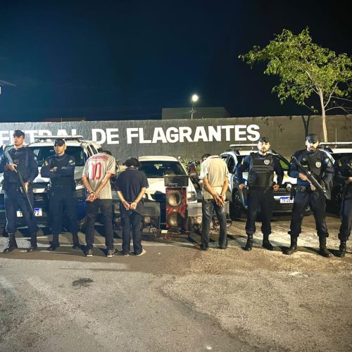 A GCM de Senador Canedo recuperou um veículo furtado em Caldazinha e deteve três suspeitos na noite desta quinta-feira (20).