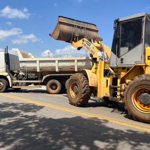 Mutirão de limpeza avança por Senador Canedo e retira entulhos em três bairros