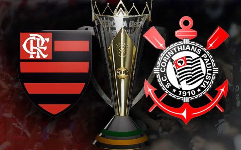 Flamengo x Corinthians decidem a Supercopa Rei 2026 em Brasília