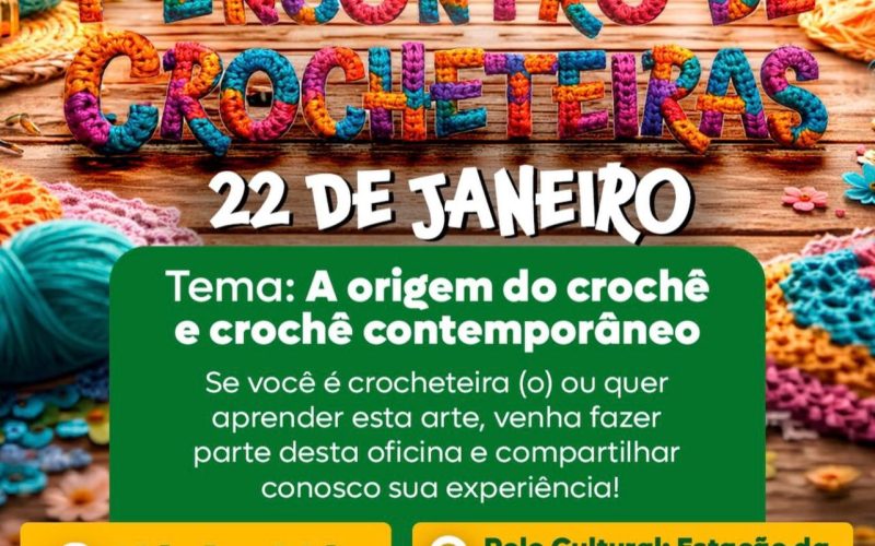 1º Encontro de Crocheteiras em Senador Canedo