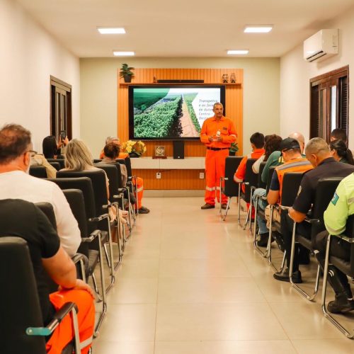 Senador Canedo reforça prevenção a emergências em parceria com a Transpetro.