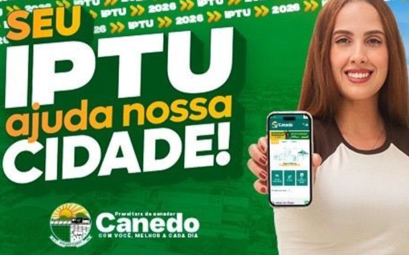 Últimos dias para garantir 20% de desconto no IPTU em Senador Canedo