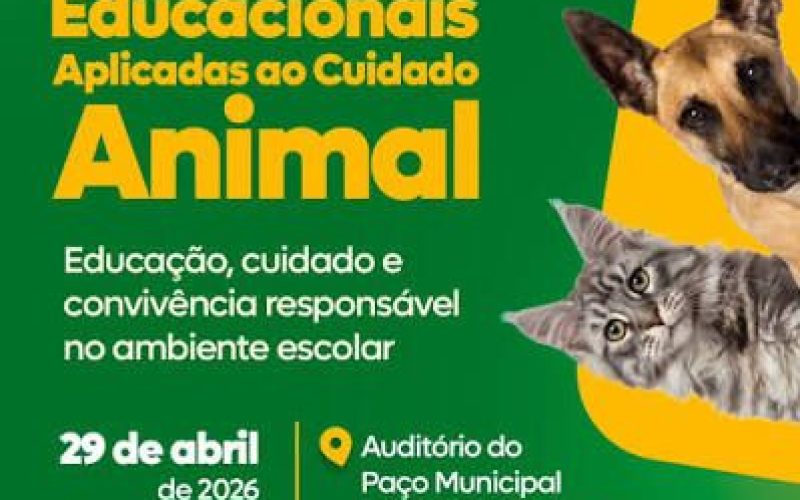 Seminário em Senador Canedo aborda educação e cuidado animal nas escolas