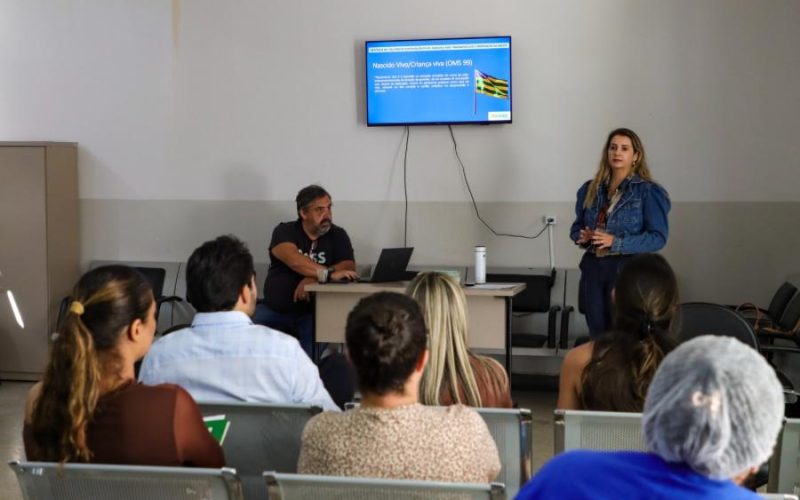 Capacitação orienta profissionais sobre registro de óbitos e nascidos vivos em Senador Canedo