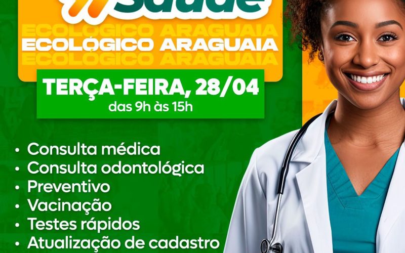Avança Saúde leva atendimentos gratuitos à região do Ecológico Araguaia