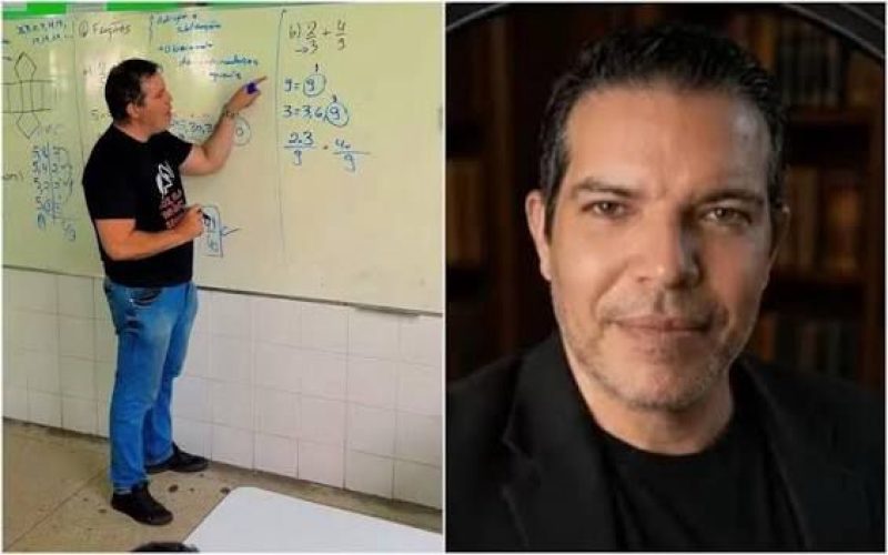 O professor de matemática Ítalo Vinícius Mendes Ferreira, de 48 anos, morreu após passar mal dentro de uma escola municipal em Senador Canedo