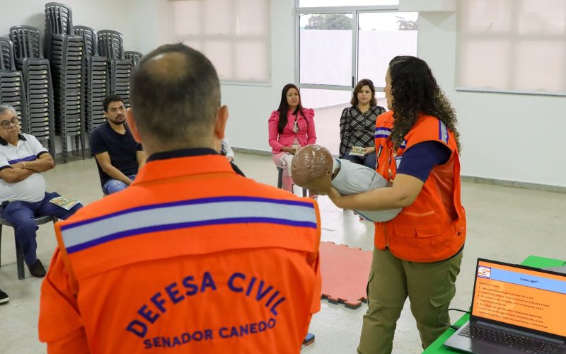 Servidores de Senador Canedo recebem treinamento de primeiros socorros