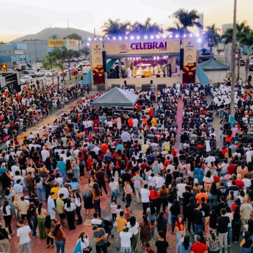 Quarta edição do Celebrai reúne mais de 5 mil pessoas na Praça Criativa Central