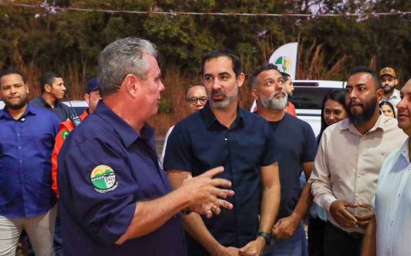 Prefeitura e Sanesc lançam obra que levará água tratada ao Aurora das Mansões e Solar das Auroras