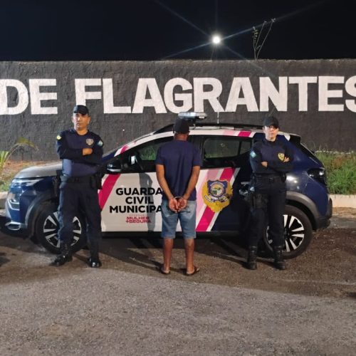 GCM de Senador Canedo detém homem por descumprimento de medida protetiva