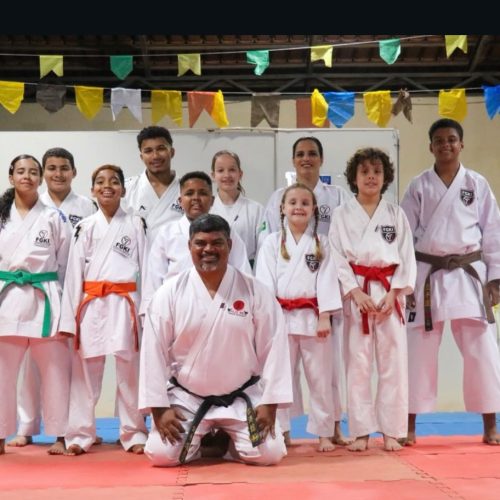 Caratecas de Senador Canedo se preparam para Campeonato Brasileiro