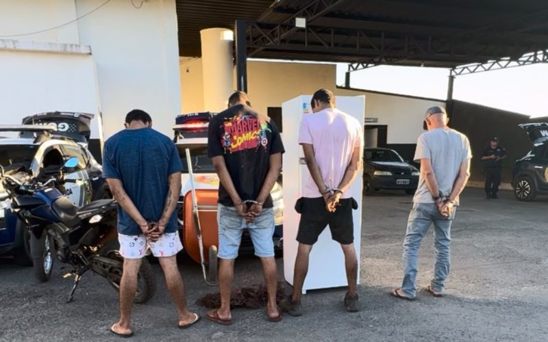 GCM recupera objetos furtados e prende suspeitos após crime no Polo Canaã, em Senador Canedo