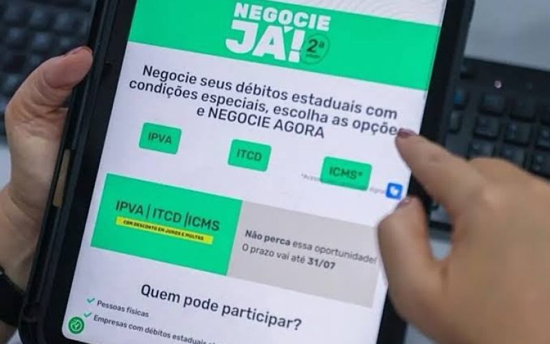 Contribuintes têm até 31 de julho para negociar dívidas com até 99% de desconto em Goiás